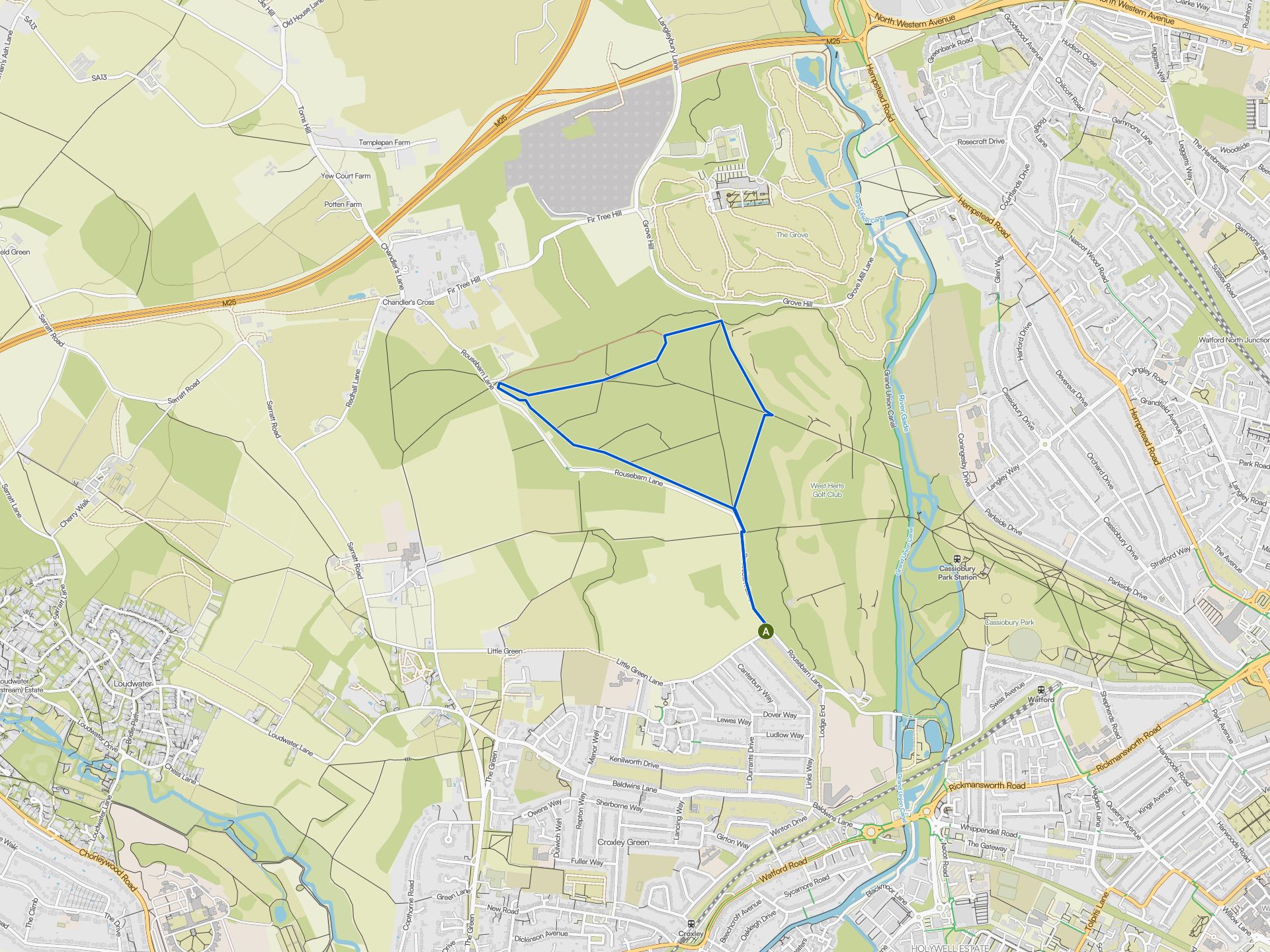 The best family-friendly hikes and walks around Croxley Green | Komoot